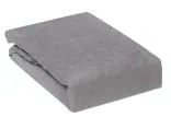 Prześcieradło Frotte z gumką ciemny popiel -  220x200 - 034 c